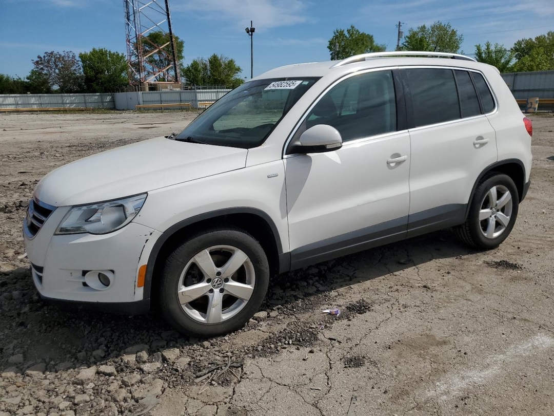 Вид 2010 VOLKSWAGEN TIGUAN, угол 1