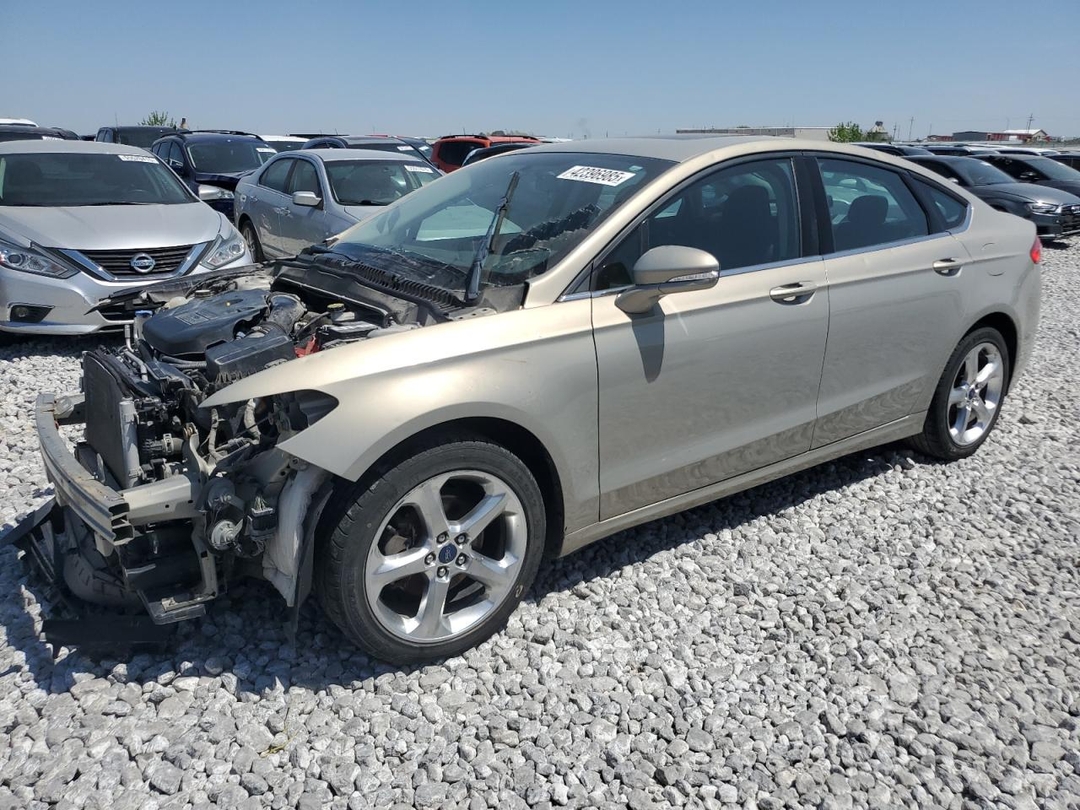 Vista de 2015 FORD FUSION SE, ángulo 1
