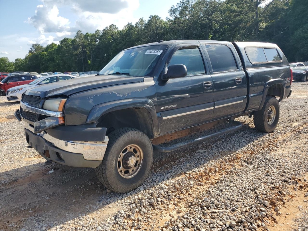 Vue de 2003 CHEVROLET SILVERADO K2500 HEAVY DUTY, angle 1