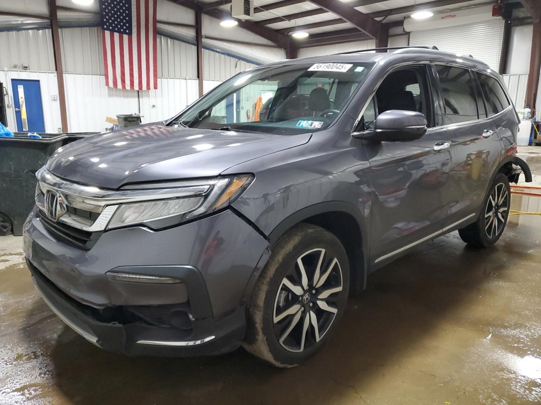 Вид 2022 HONDA PILOT ELITE, угол 1