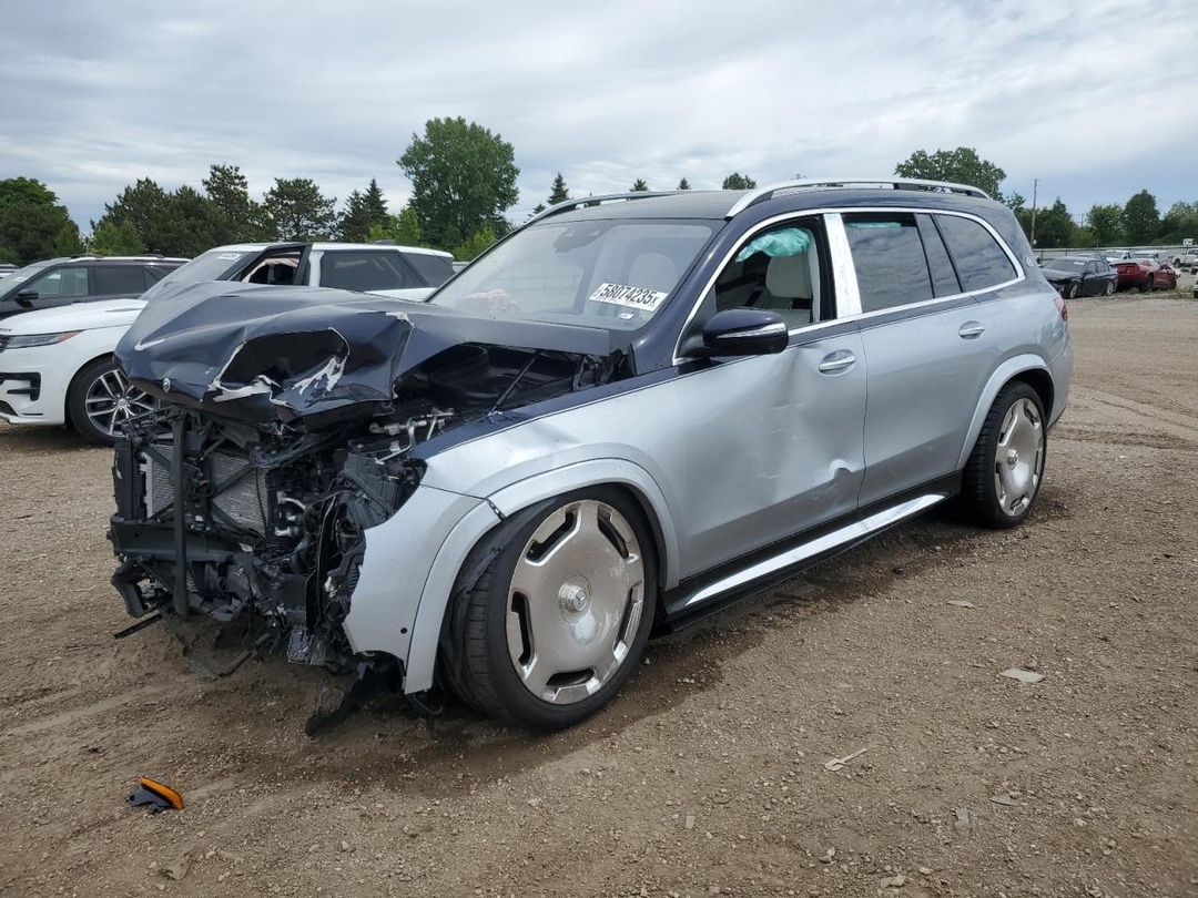 Вид 2024 MERCEDES-BENZ GLS MERCEDES-MAYBACH GLS600 4M, угол 1