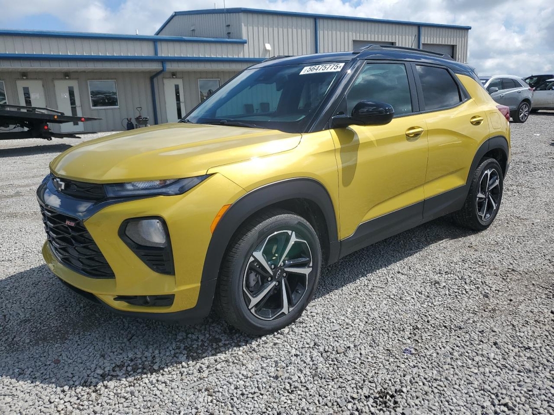 Вид 2023 CHEVROLET TRAILBLAZER RS, угол 1