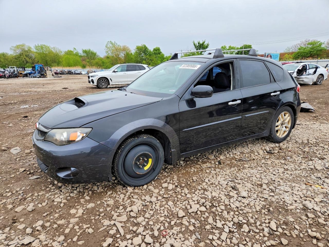 Vue de 2010 SUBARU IMPREZA OUTBACK SPORT, angle 1