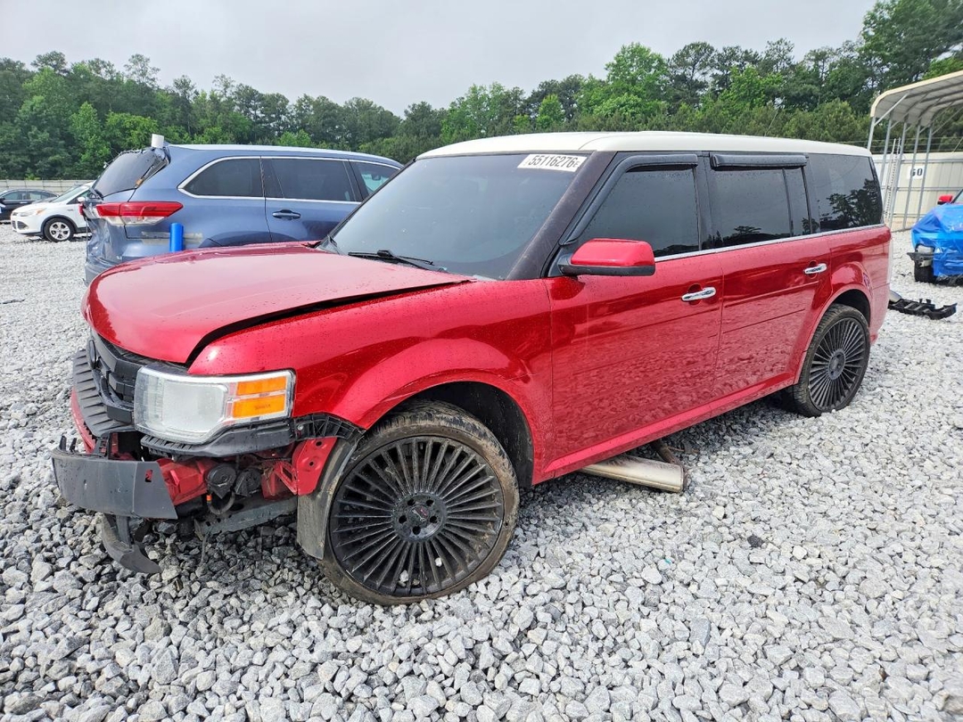 Вид 2012 FORD FLEX SEL, угол 1