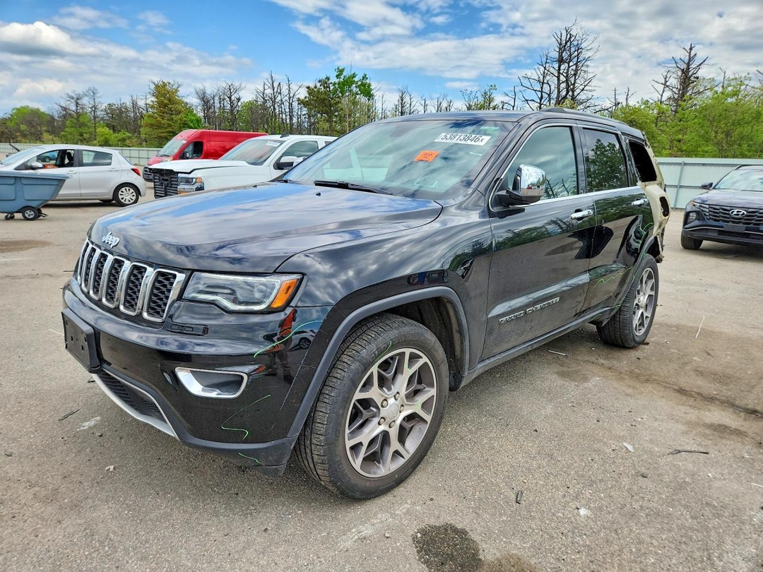 Вид 2020 JEEP GRAND CHEROKEE LIMITED, угол 1