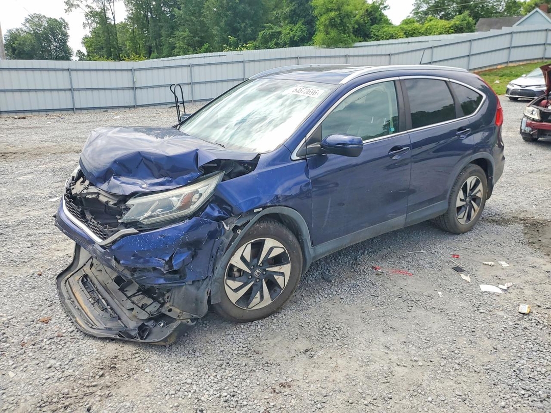Vue de 2015 HONDA CR-V TOURING, angle 1