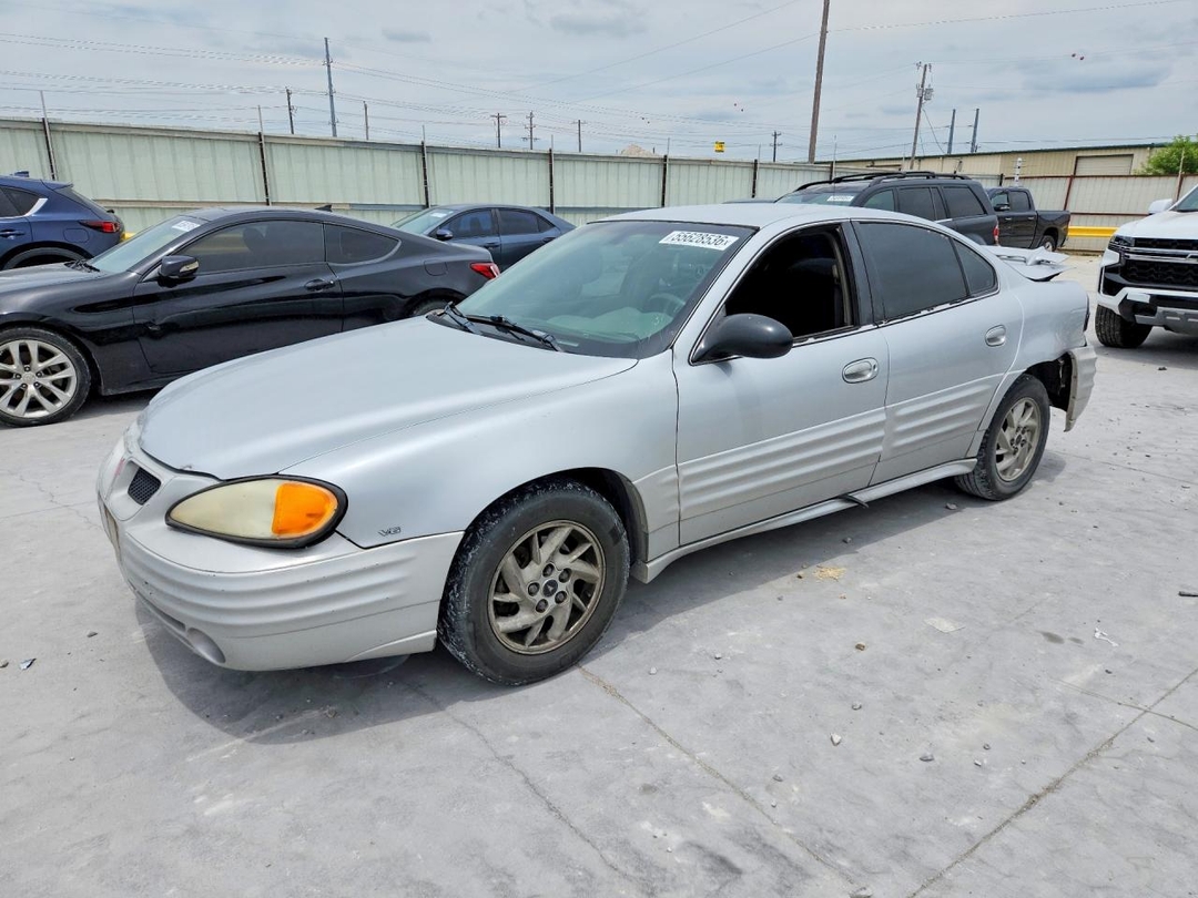 2002 PONTIAC GRAND AM SE1 view, angle 1
