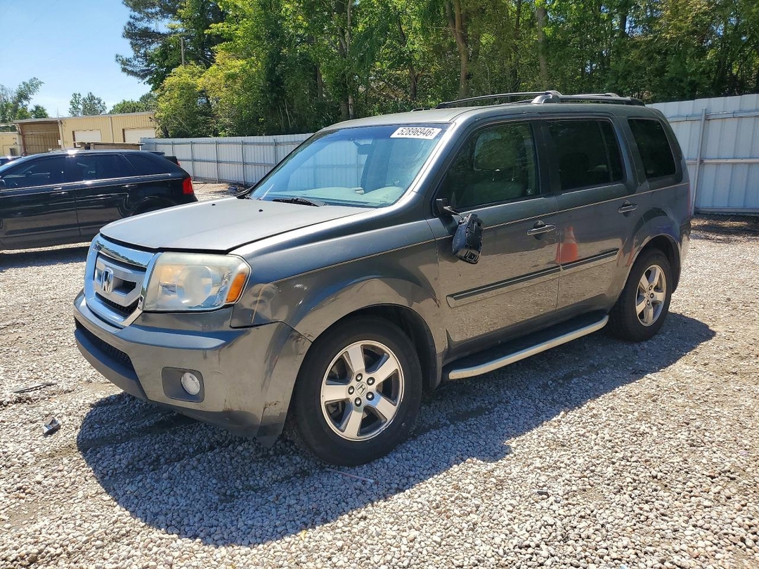 Vue de 2009 HONDA PILOT, angle 1