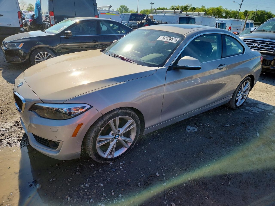 Вид 2015 BMW 228 XI SULEV, угол 1