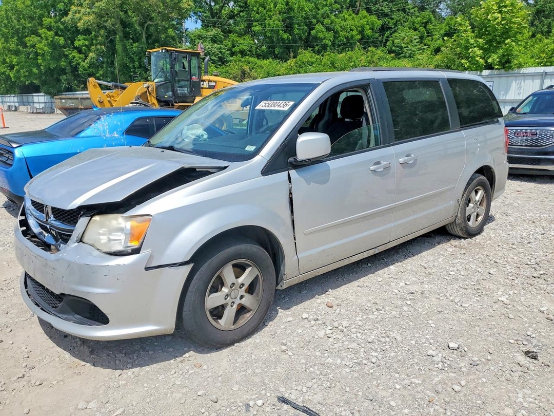 Vista de 2012 DODGE GRAND CARAVAN SXT, ángulo 1