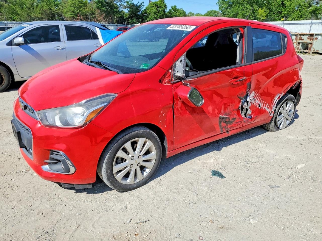 Vedere 2016 CHEVROLET SPARK 1LT, unghi 1
