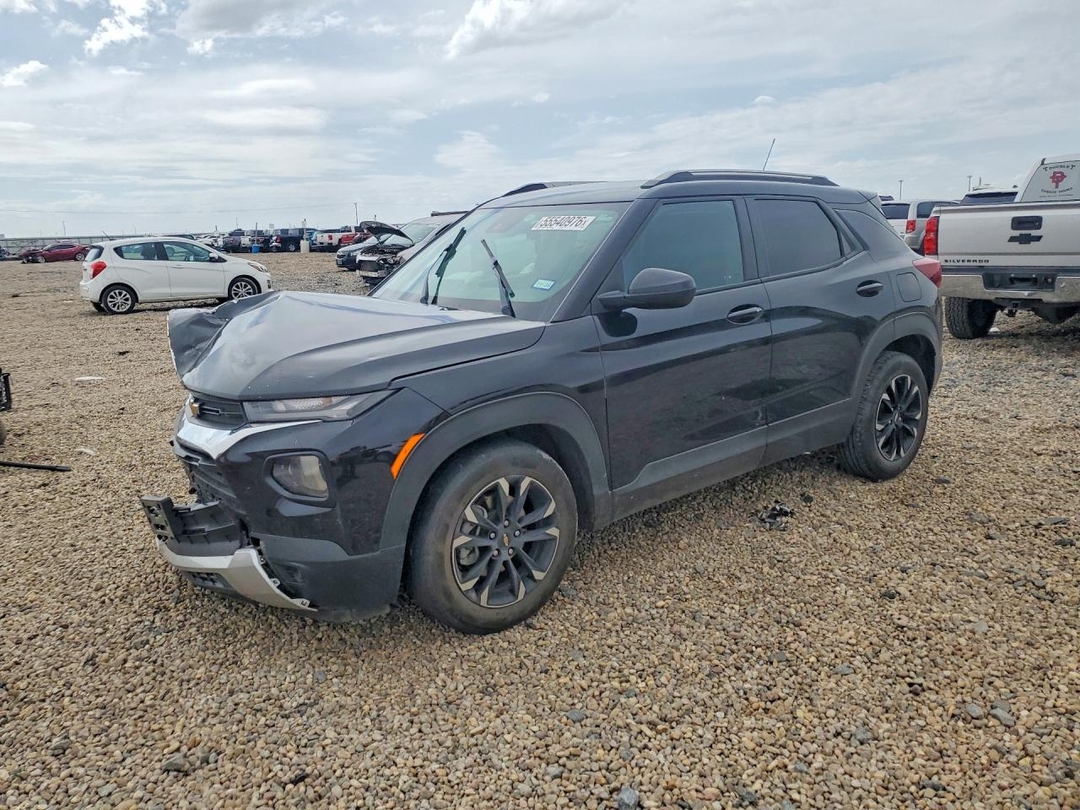 Vedere 2022 CHEVROLET TRAILBLAZER LT, unghi 1