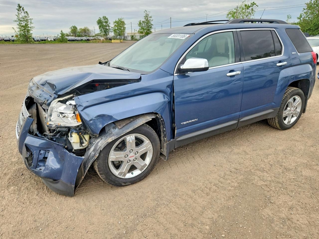 Вид 2012 GMC TERRAIN SLT, угол 1