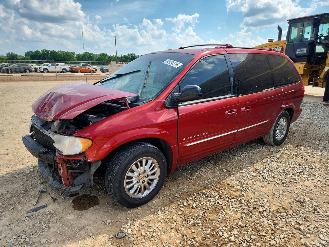 Vue de 2001 CHRYSLER TOWN &amp; COUNTRY LIMITED, angle 1