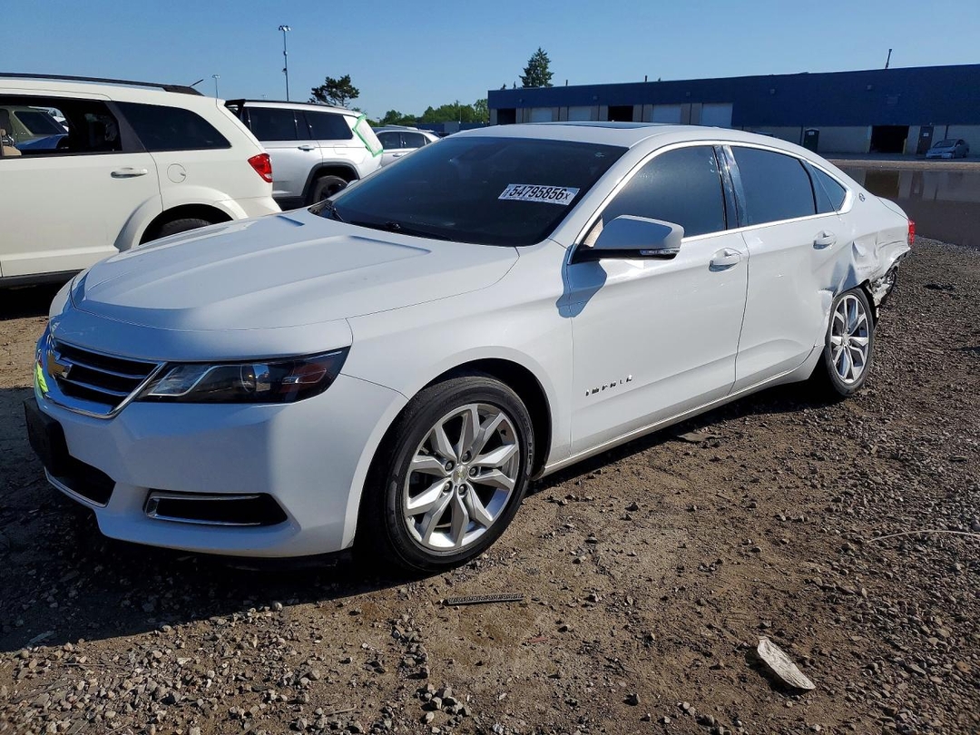 Вид 2017 CHEVROLET IMPALA LT, угол 1
