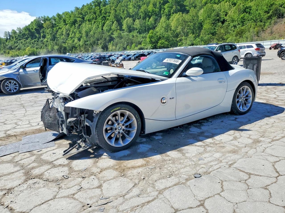 منظر 2003 BMW Z4 2.5، زاوية 1