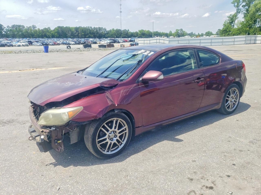 Vista de 2005 SCION TC BASE, ángulo 1