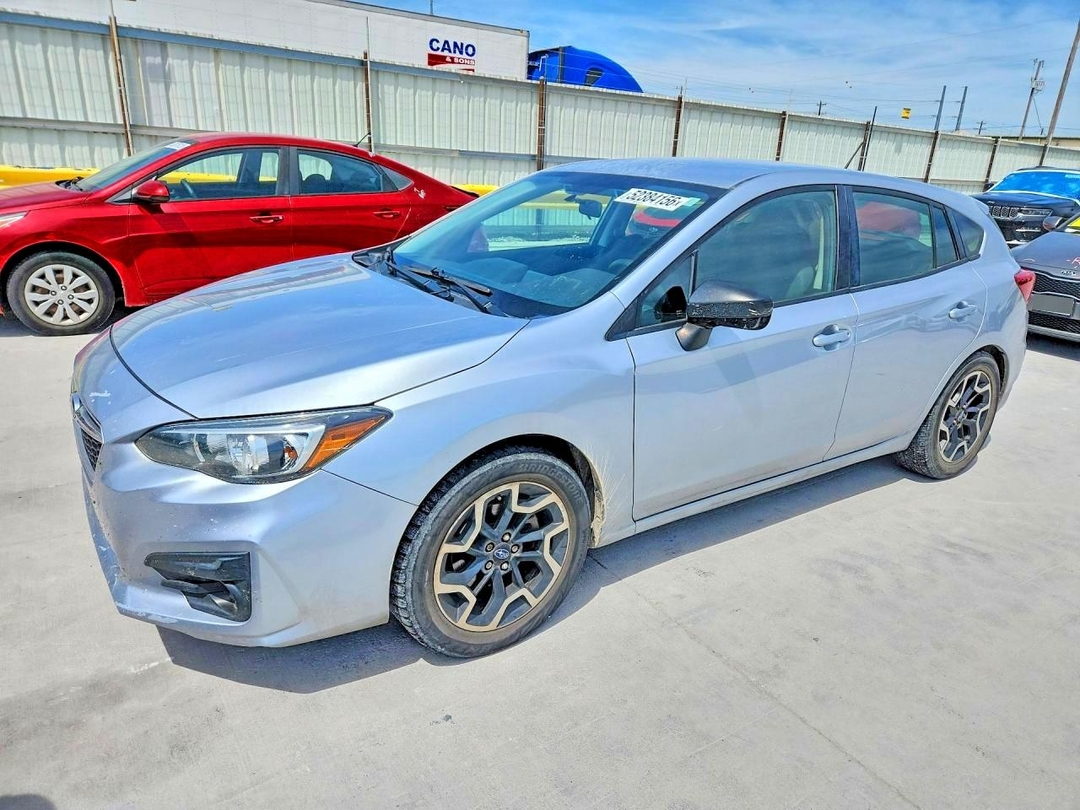 Вид 2019 SUBARU IMPREZA, угол 1