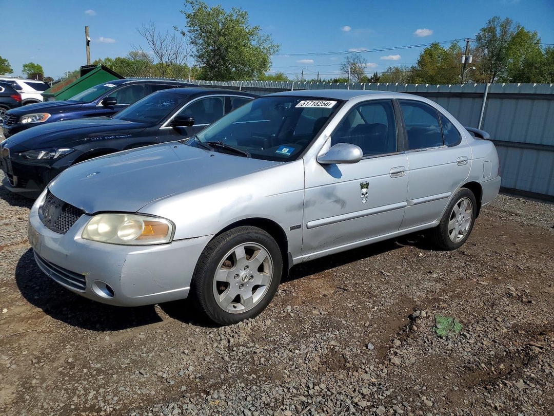 Vista de 2006 NISSAN SENTRA 1.8, ángulo 1