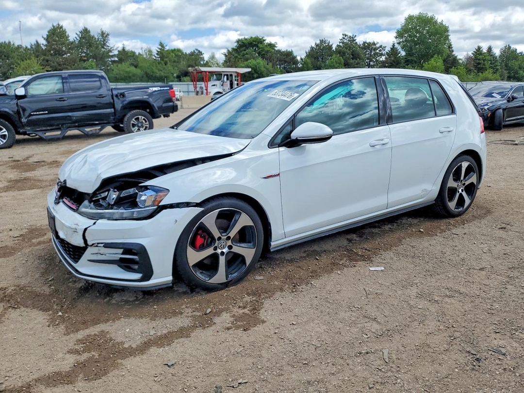 Vedere 2018 VOLKSWAGEN GTI S, unghi 1