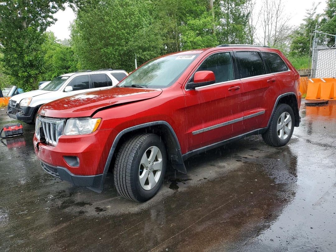 Вид 2011 JEEP GRAND CHEROKEE LAREDO, угол 1