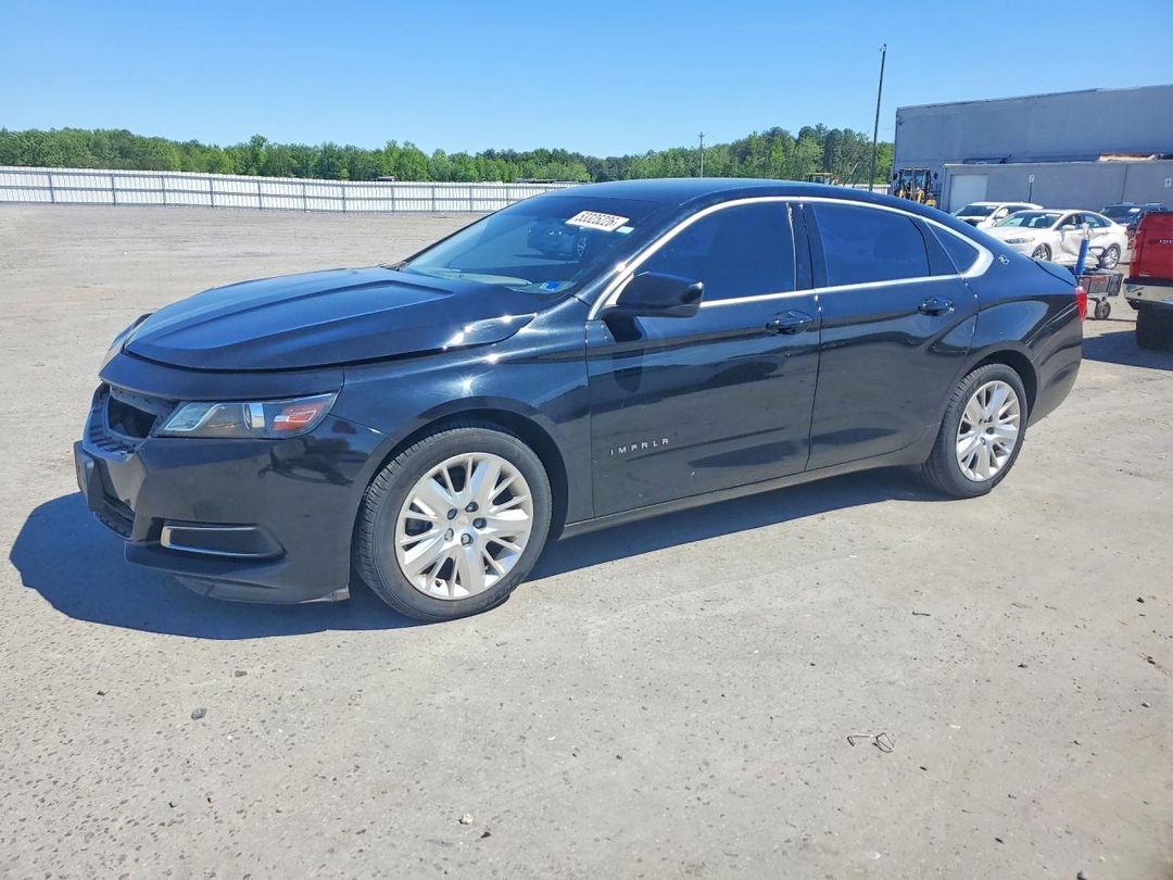 Вид 2018 CHEVROLET IMPALA LS, угол 1