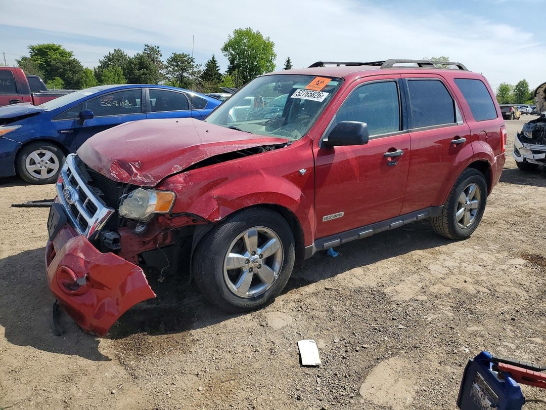Вид 2008 FORD ESCAPE XLT, угол 1