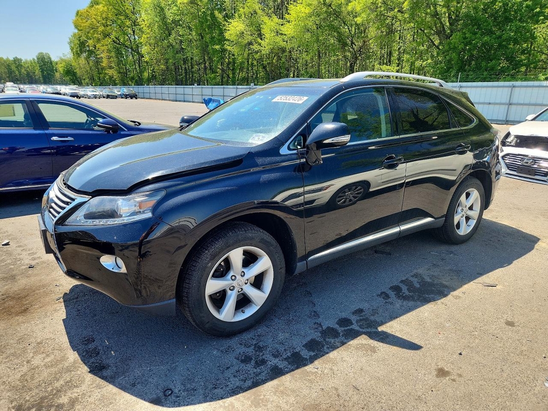 Вид 2013 LEXUS RX 350 BASE, угол 1