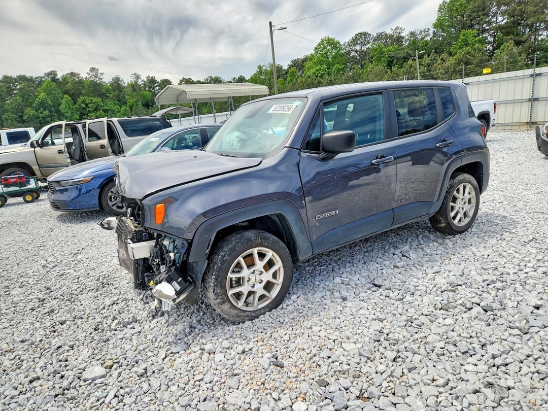 Vista de 2023 JEEP RENEGADE LATITUDE, ángulo 1