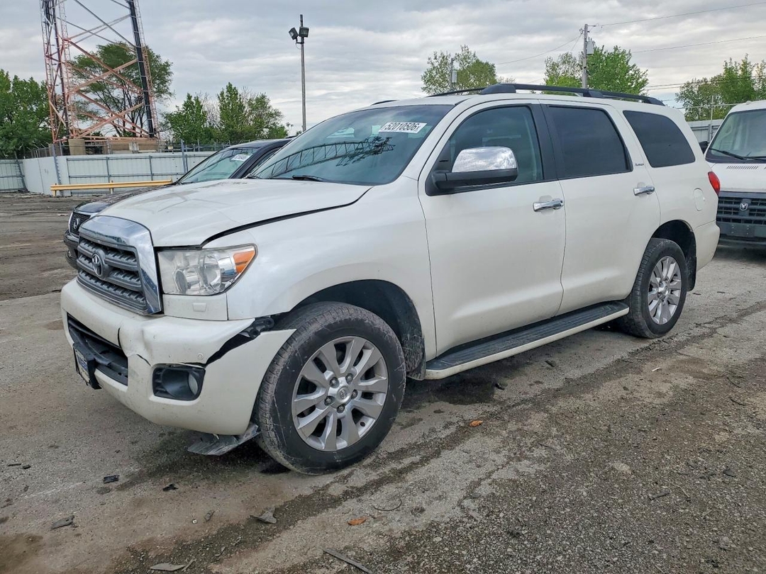 Вид 2014 TOYOTA SEQUOIA PLATINUM, угол 1