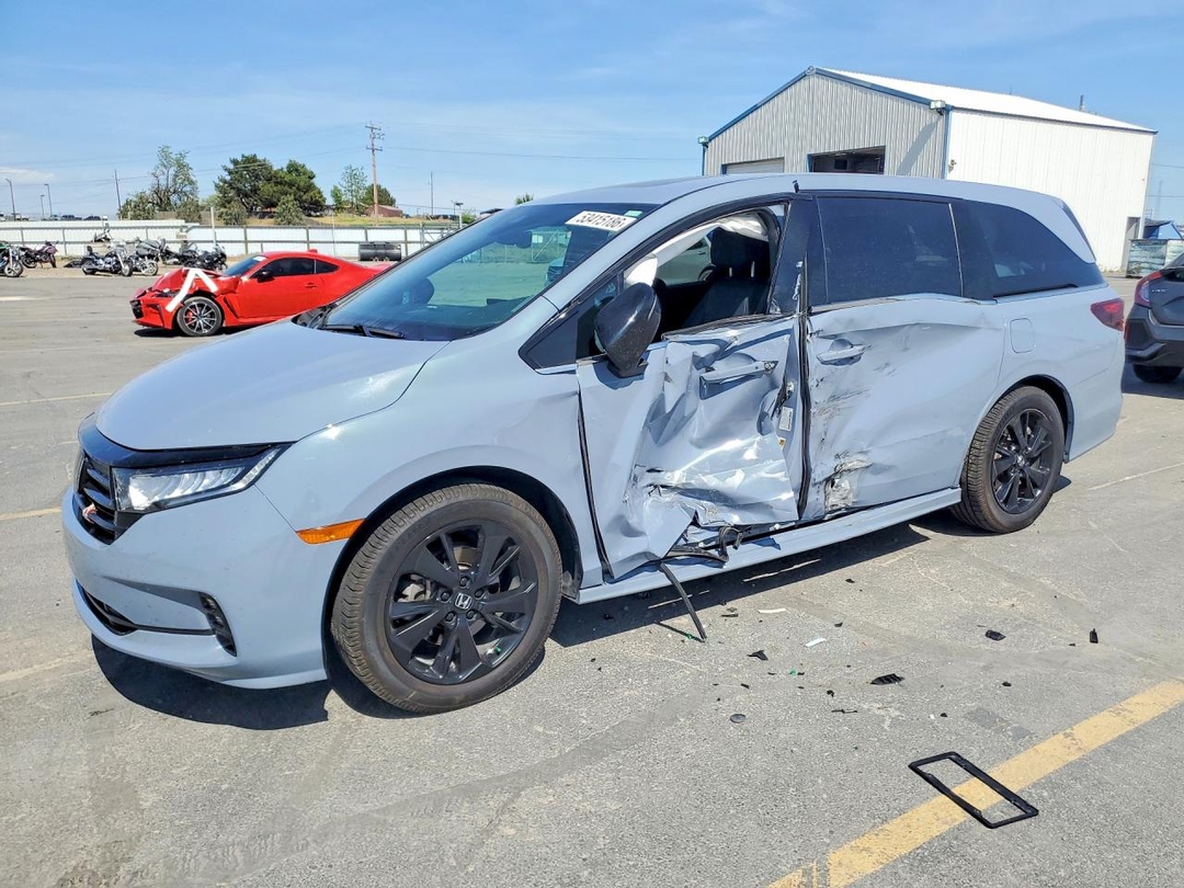 Vista de 2024 HONDA ODYSSEY, ángulo 1