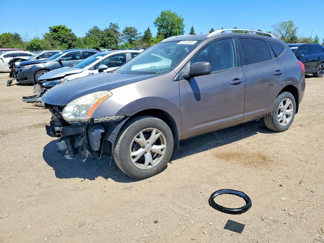 Vista de 2009 NISSAN ROGUE S, ángulo 1