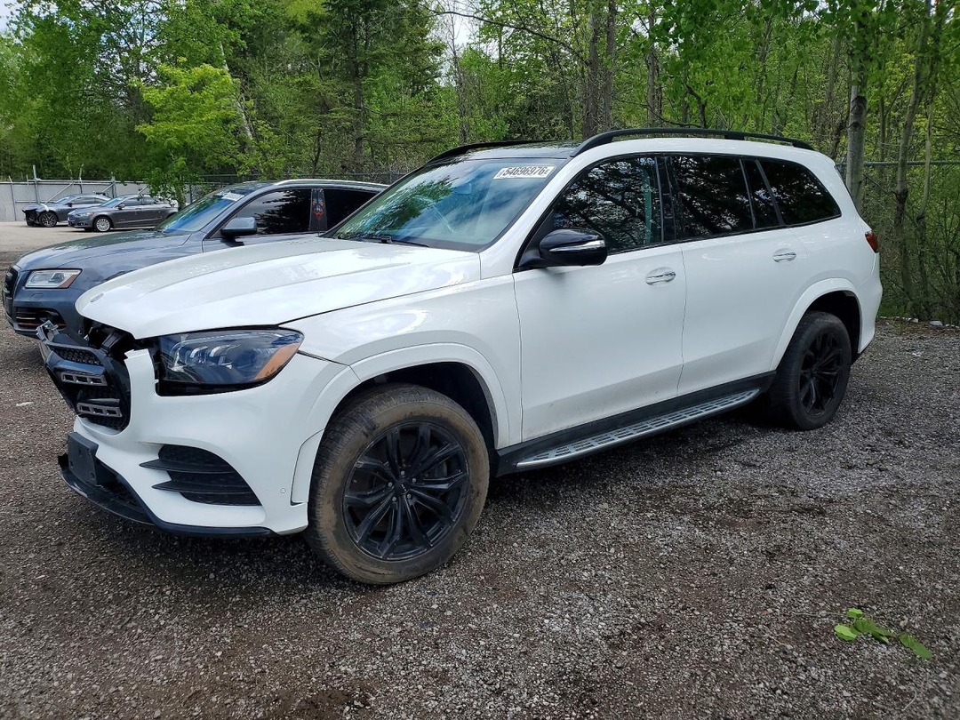 Vedere 2020 MERCEDES-BENZ GLS 450 4MATIC, unghi 1