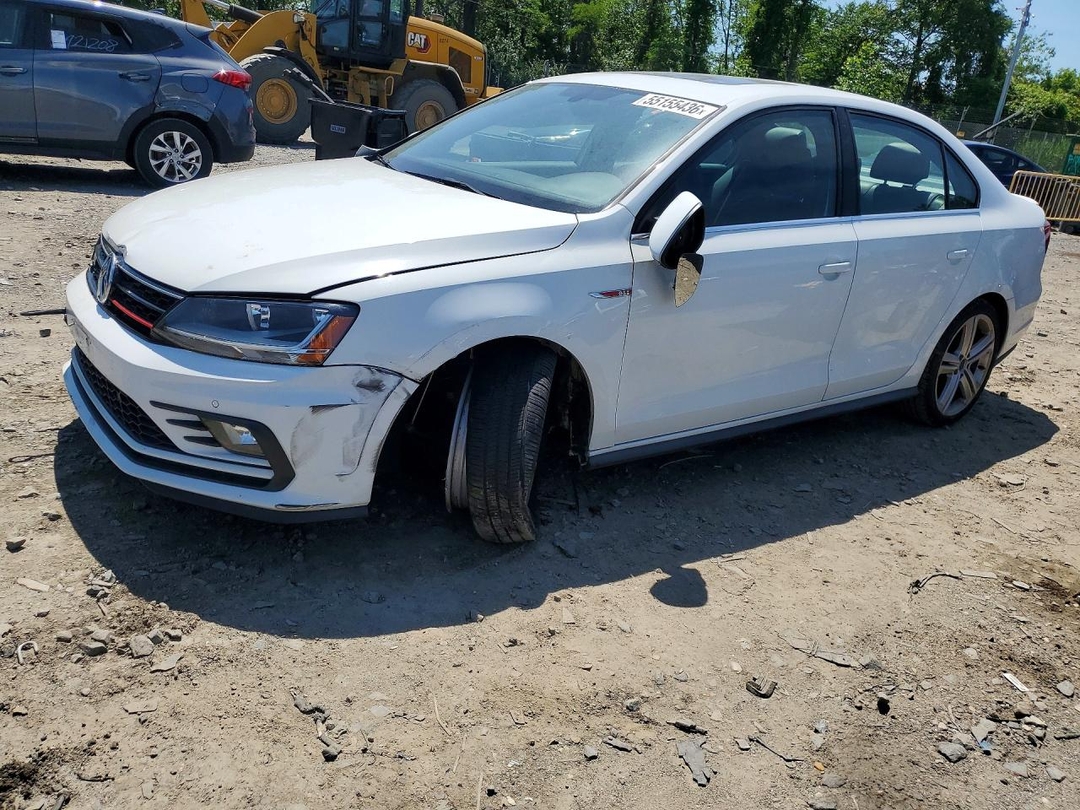 Вид 2017 VOLKSWAGEN JETTA GLI, угол 1
