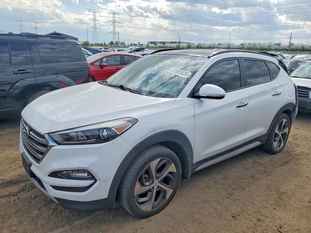 Вид 2018 HYUNDAI TUCSON LIMITED, угол 1