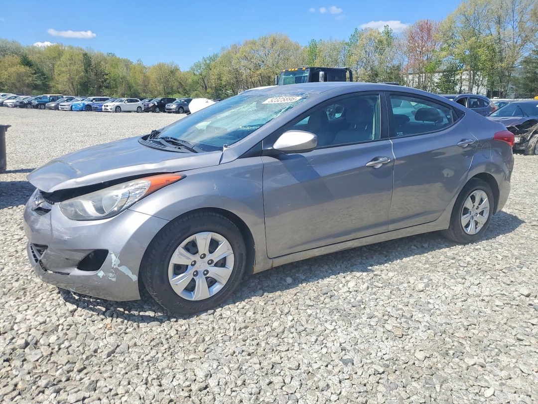 منظر 2011 HYUNDAI ELANTRA GLS، زاوية 1
