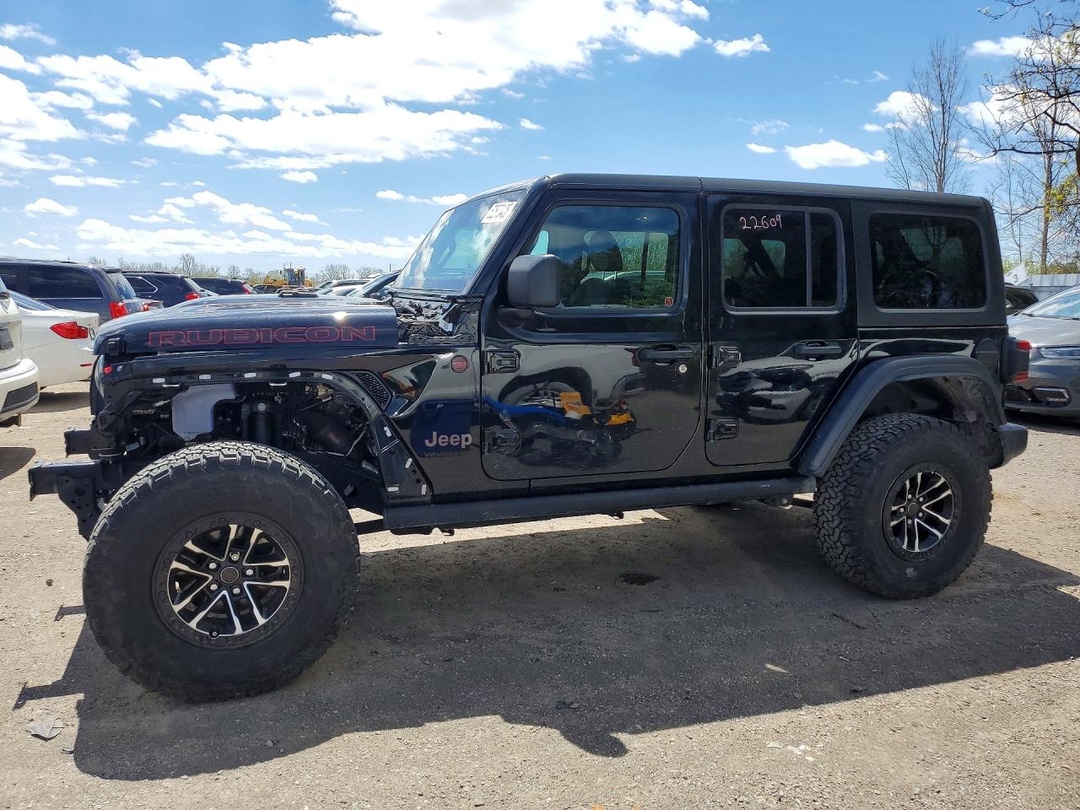 Vue de 2024 JEEP WRANGLER RUBICON, angle 1