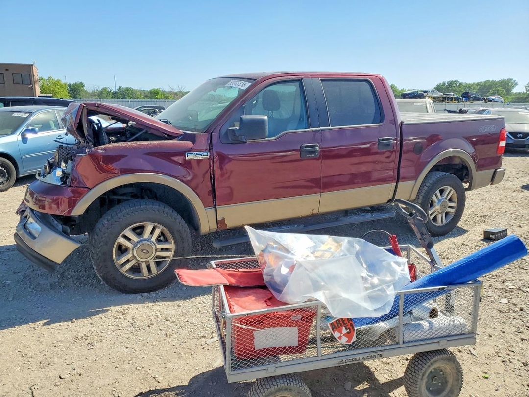 Вид 2005 FORD F150 SUPERCREW, угол 1