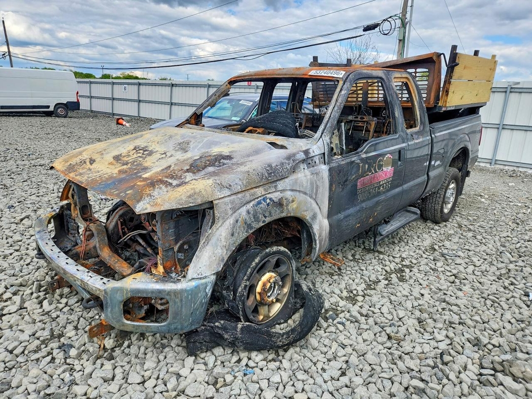 Vue de 2015 FORD F250 SUPER DUTY, angle 1