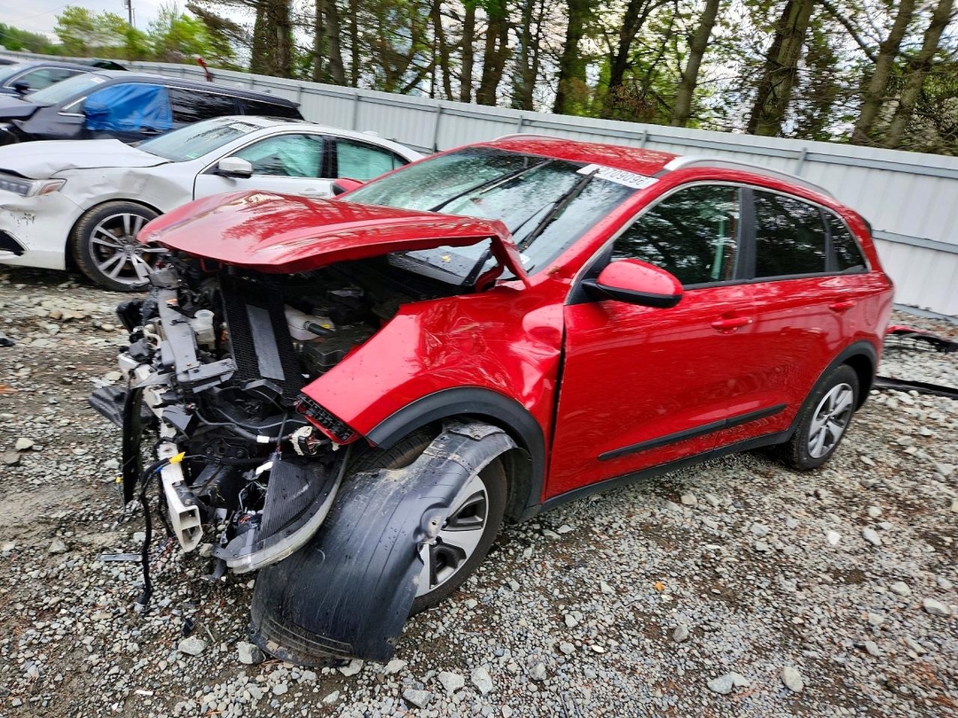 Vue de 2022 KIA NIRO, angle 1