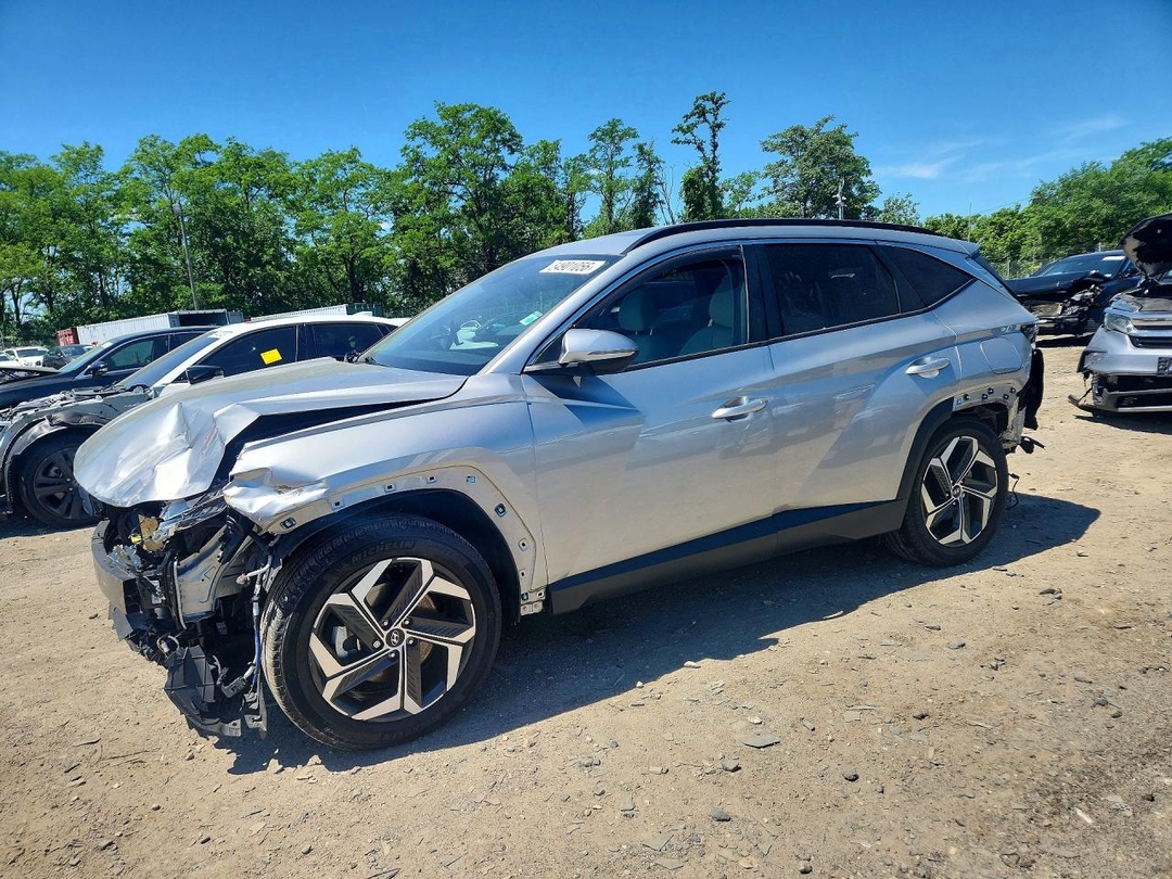Vue de 2023 HYUNDAI TUCSON SEL, angle 1