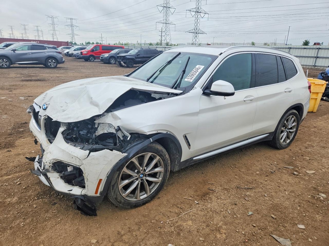 منظر 2019 BMW X3 XDRIVE30I، زاوية 1