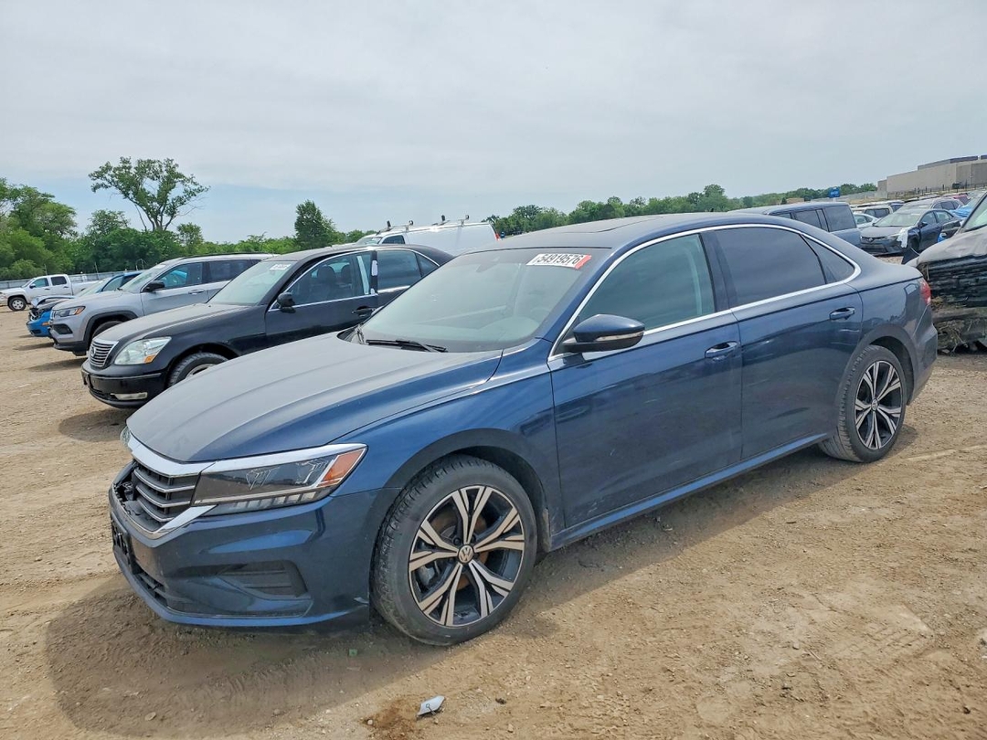 Vedere 2022 VOLKSWAGEN PASSAT SE, unghi 1