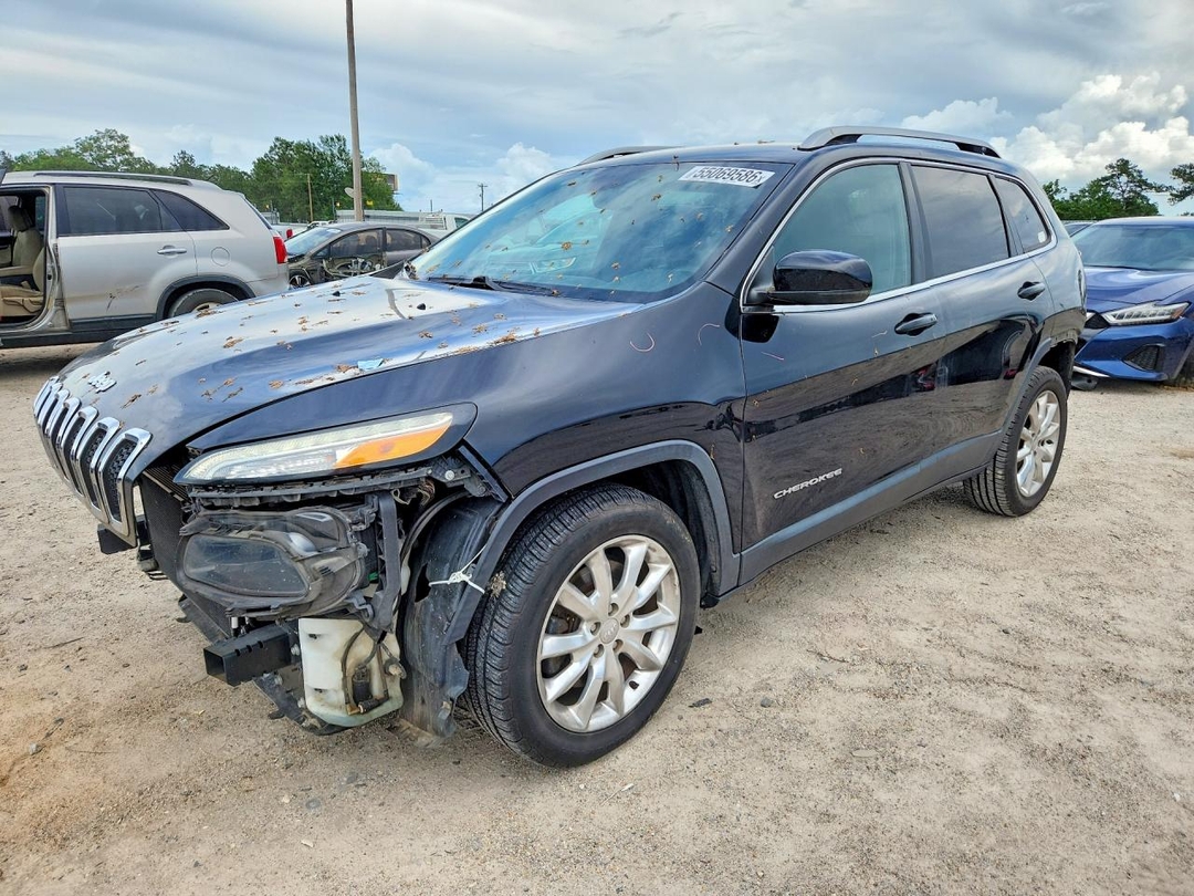 Vista de 2016 JEEP CHEROKEE LIMITED, ángulo 1