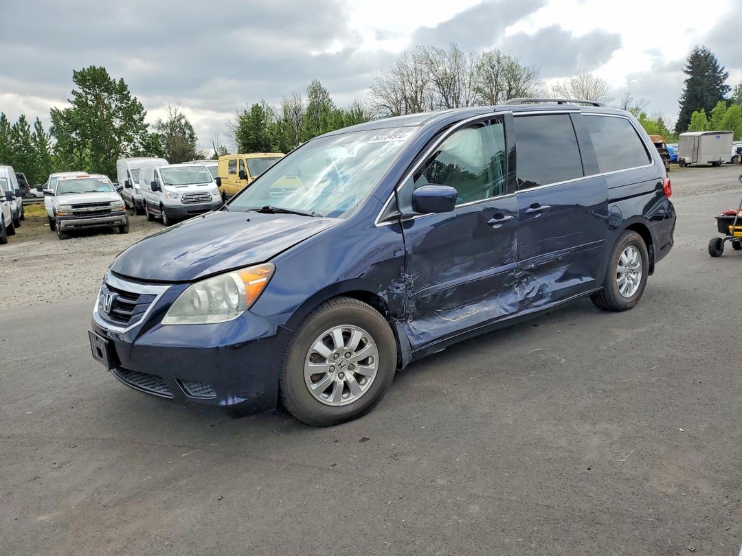 منظر 2008 HONDA ODYSSEY EXL، زاوية 1