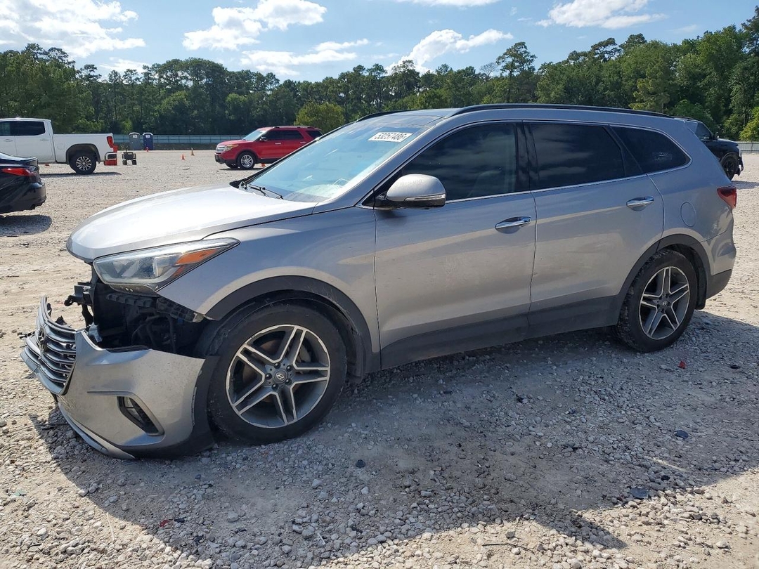 Вид 2017 HYUNDAI SANTA FE SE ULTIMATE, угол 1