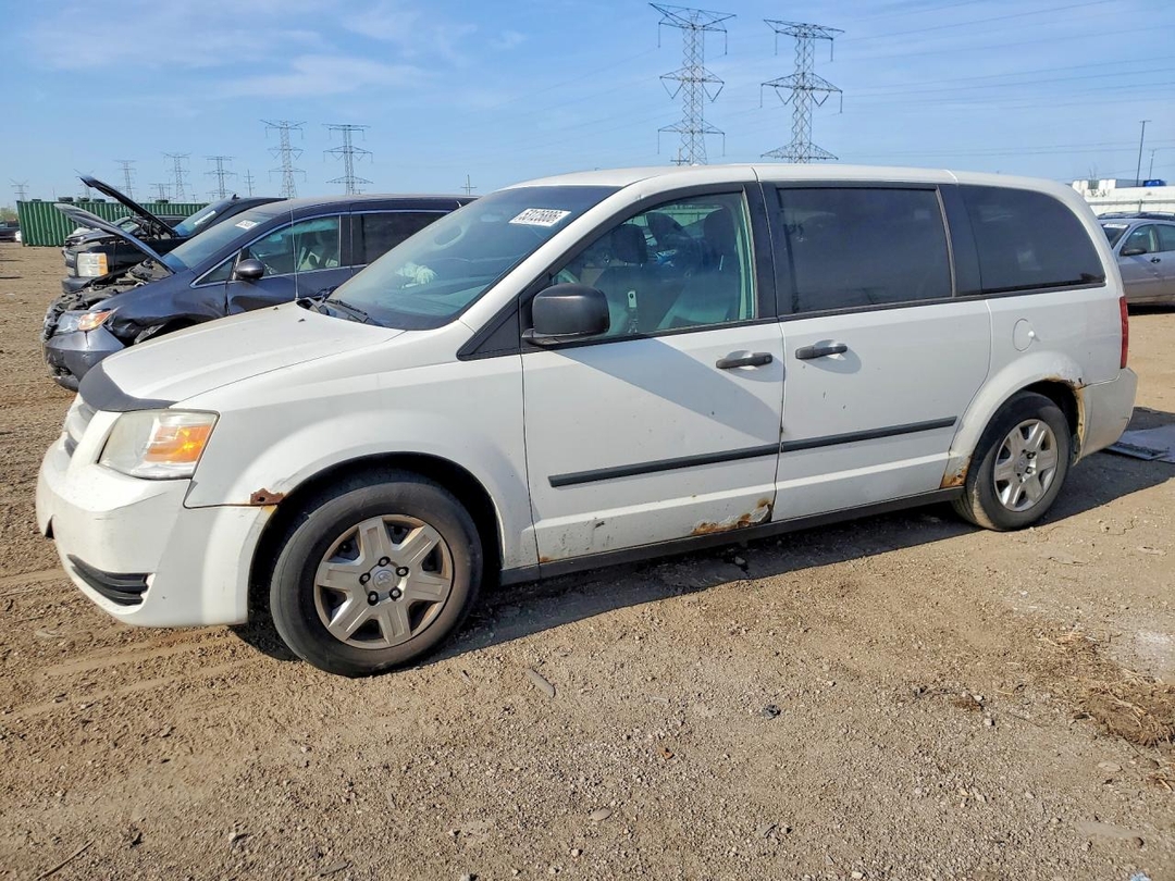 منظر 2009 DODGE GRAND CARAVAN C، زاوية 1