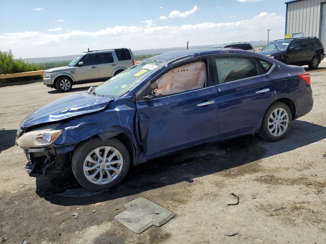 Vue de 2019 NISSAN SENTRA S, angle 1