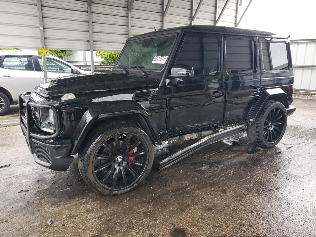 Вид 2015 MERCEDES-BENZ G 63 AMG, угол 1