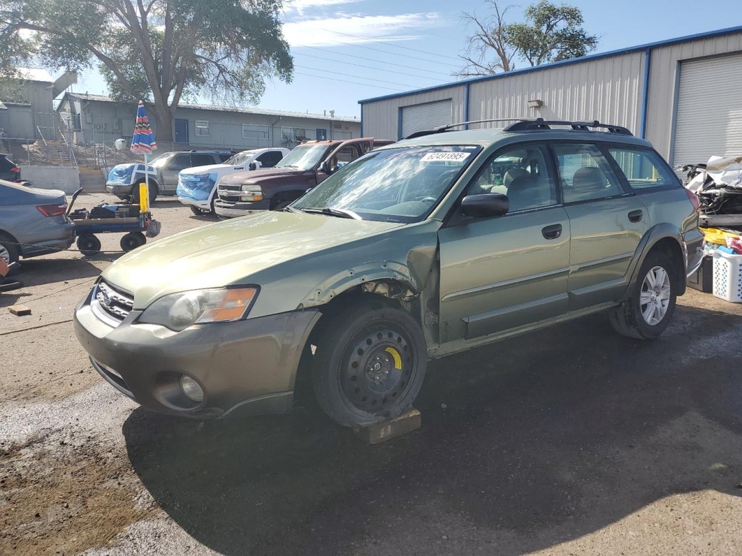 منظر 2005 SUBARU LEGACY OUTBACK 2.5I، زاوية 1